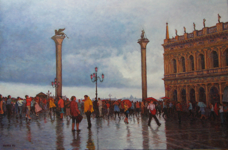 A Rainy Day in San Marco Square