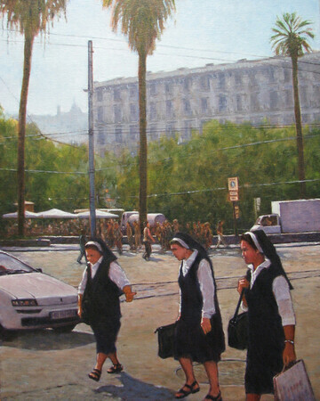 3 Nuns in Rome