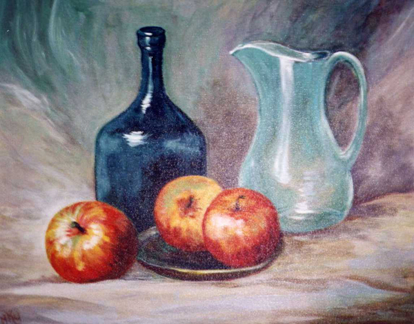 Still life with Apples